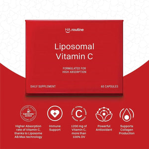 HAROUTINE - Haroutine Liposomal Vitamin C 1200Mg. 60 Capsulas - The Red Vitamin MX - Suplementos Alimenticios - {{ shop.shopifyCountryName }}