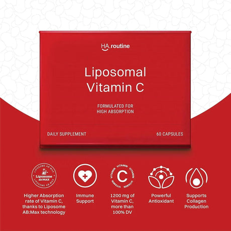 HAROUTINE - Haroutine Liposomal Vitamin C 1200Mg. 60 Capsulas - The Red Vitamin MX - Suplementos Alimenticios - {{ shop.shopifyCountryName }}