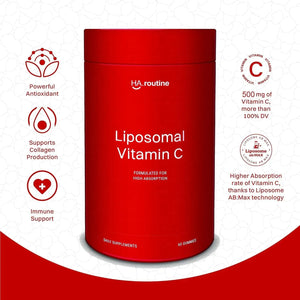 HAROUTINE - Haroutine Liposomal Vitamin C Gummies 500Mg. 60 Gomitas - The Red Vitamin MX - Suplementos Alimenticios - {{ shop.shopifyCountryName }}