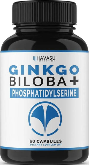 HAVA - HAVASU NUTRITION Ginkgo Biloba Non-GMO 120Mg. 60 Capsulas - The Red Vitamin MX - Suplementos Alimenticios - {{ shop.shopifyCountryName }}