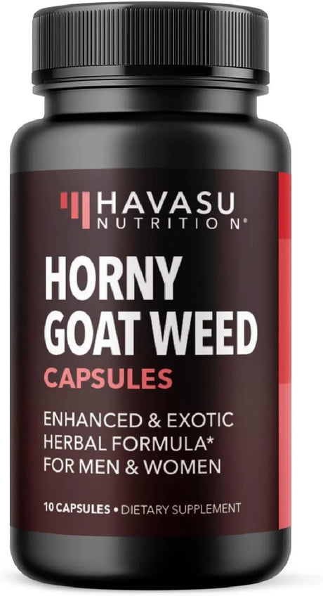 HAVASU NUTRITION - Havasu Horny Goat Weed 10 Capsulas - The Red Vitamin MX - Suplementos Alimenticios - {{ shop.shopifyCountryName }}