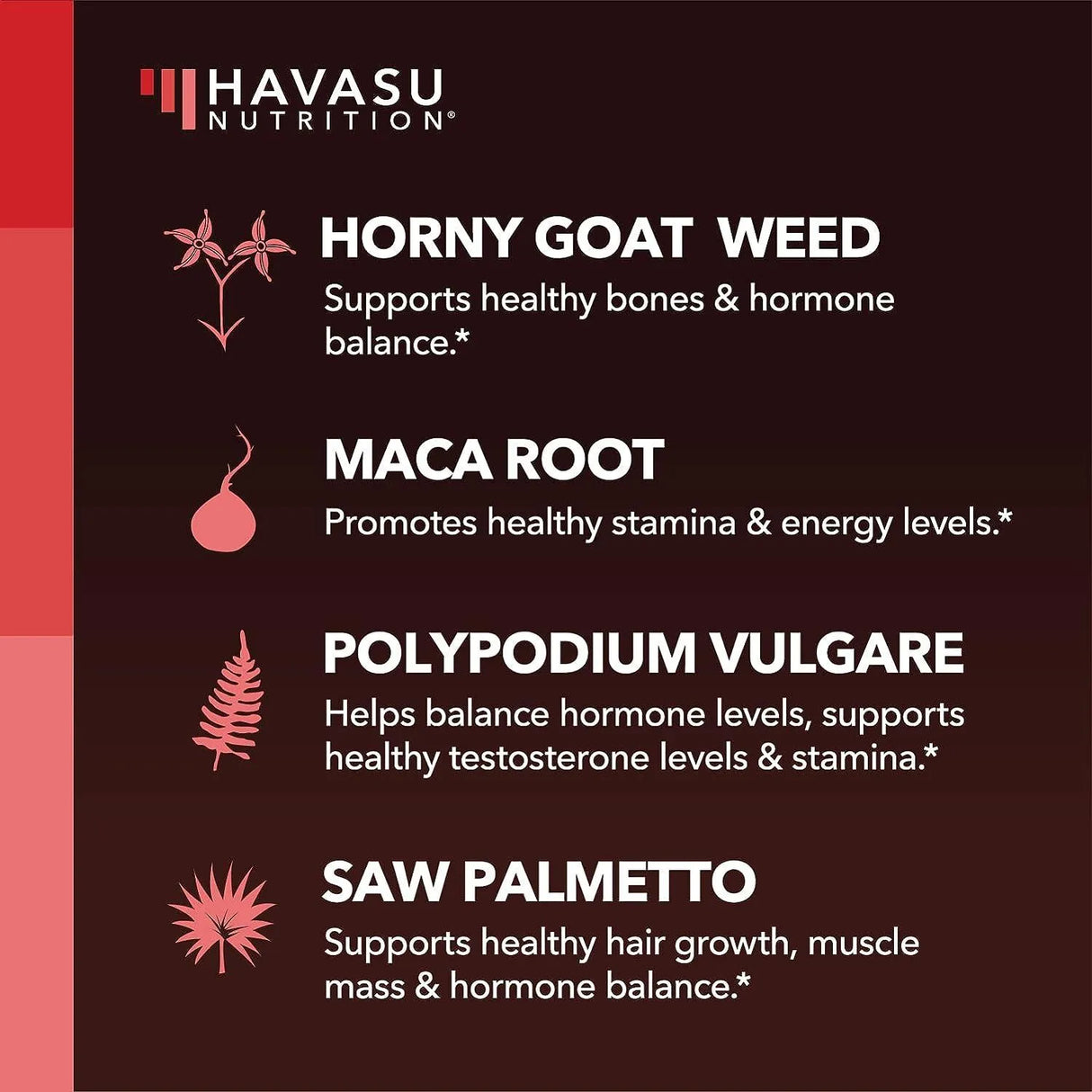 HAVASU NUTRITION - Havasu Horny Goat Weed 10 Capsulas - The Red Vitamin MX - Suplementos Alimenticios - {{ shop.shopifyCountryName }}