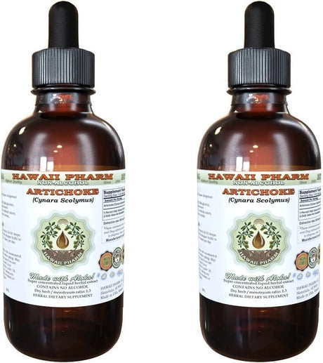 HAWAIIPHARM - Hawaii Pharm Artichoke Alcohol-Free Liquid Extract 2 Fl.Oz. 2 Pack - The Red Vitamin MX - Suplementos Alimenticios - {{ shop.shopifyCountryName }}