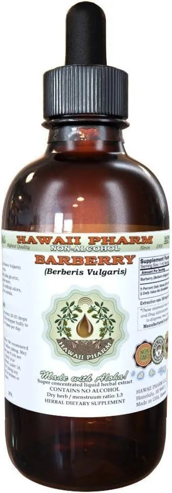 HAWAIIPHARM - Hawaii Pharm Barberry Alcohol-Free Liquid Extract 2 Fl.Oz. - The Red Vitamin MX - Suplementos Alimenticios - {{ shop.shopifyCountryName }}