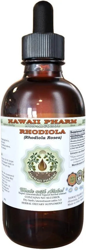 HAWAIIPHARM - Hawaii Pharm Rhodiola Alcohol-Free Liquid Extract 2 Oz. - The Red Vitamin MX - Suplementos Alimenticios - {{ shop.shopifyCountryName }}