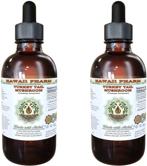 HAWAIIPHARM - HawaiiPharm Turkey Tail Mushroom Alcohol-Free Liquid Extract 120Ml. - The Red Vitamin MX - Suplementos Alimenticios - {{ shop.shopifyCountryName }}