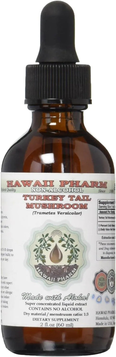 HAWAIIPHARM - HawaiiPharm Turkey Tail Mushroom Alcohol-Free Liquid Extract 60Ml. - The Red Vitamin MX - Suplementos Alimenticios - {{ shop.shopifyCountryName }}