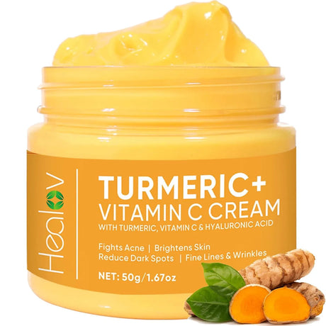 HEALOV - Healov Turmeric Face Cream for Face & Body 50Gr. - The Red Vitamin MX - Cremas Corporales - {{ shop.shopifyCountryName }}