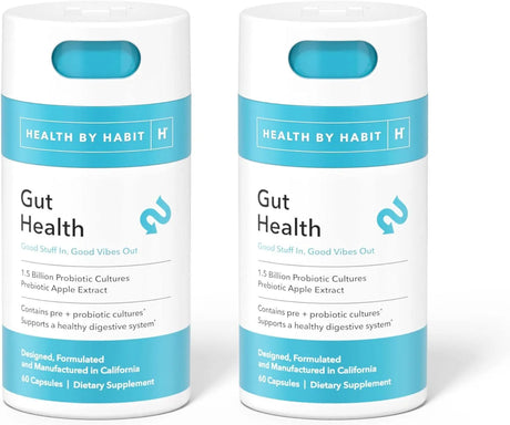 HEALTH BY HABIT - Health by Habit Gut Health 60 Capsulas 2 Pack - The Red Vitamin MX - Suplementos Alimenticios - {{ shop.shopifyCountryName }}