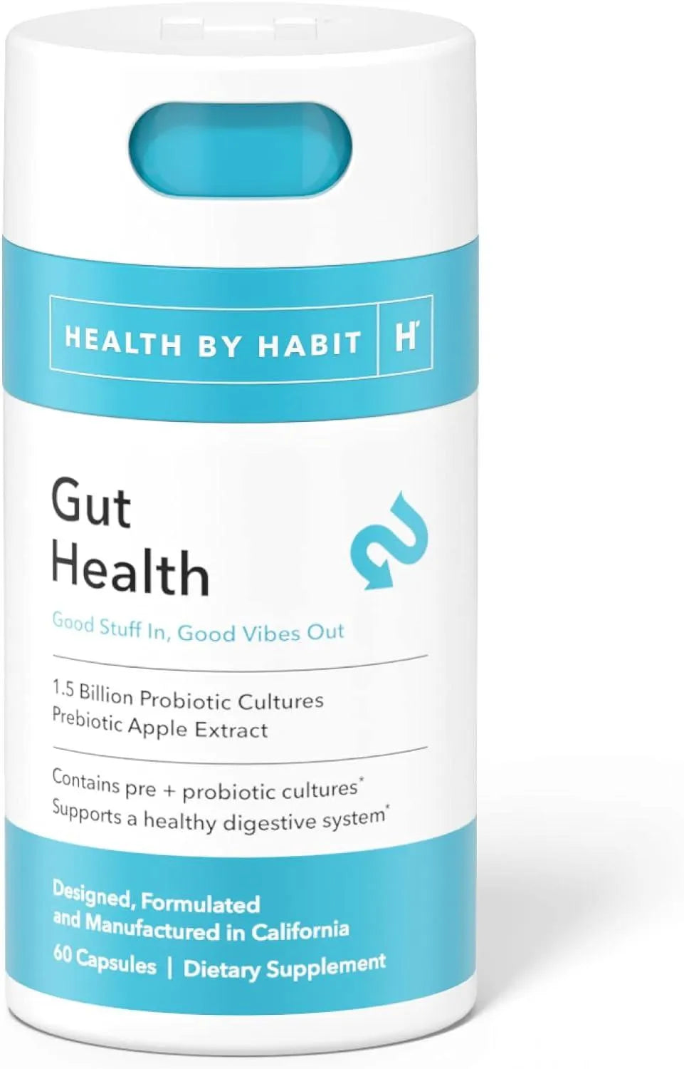 HEALTH BY HABIT - Health by Habit Gut Health 60 Capsulas - The Red Vitamin MX - Suplementos Alimenticios - {{ shop.shopifyCountryName }}