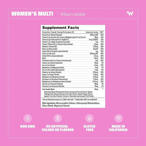 HEALTH BY HABIT - Health By Habit Womens Multi 60 Capsulas - The Red Vitamin MX - Suplementos Alimenticios - {{ shop.shopifyCountryName }}