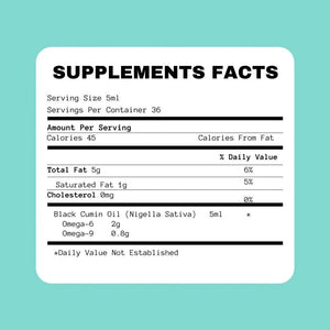 HEALTH LOGICS - Health Logics Black Seed Oil 6 Fl.Oz. - The Red Vitamin MX - Suplementos Alimenticios - {{ shop.shopifyCountryName }}