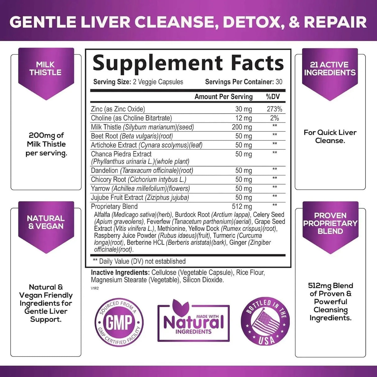 HEALTH NUTRITION NATURALS - Health Nutrition Naturals Liver Cleanse Detox & Repair Formula 60 Capsulas - The Red Vitamin MX - Suplementos Alimenticios - {{ shop.shopifyCountryName }}