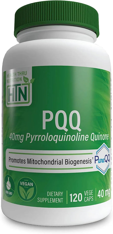 HEALTH THRU NUTRITION - Health Thru Nutrition PQQ 40Mg. Pyrroloquinoline Quinone 120 Capsulas - The Red Vitamin MX - Suplementos Alimenticios - {{ shop.shopifyCountryName }}