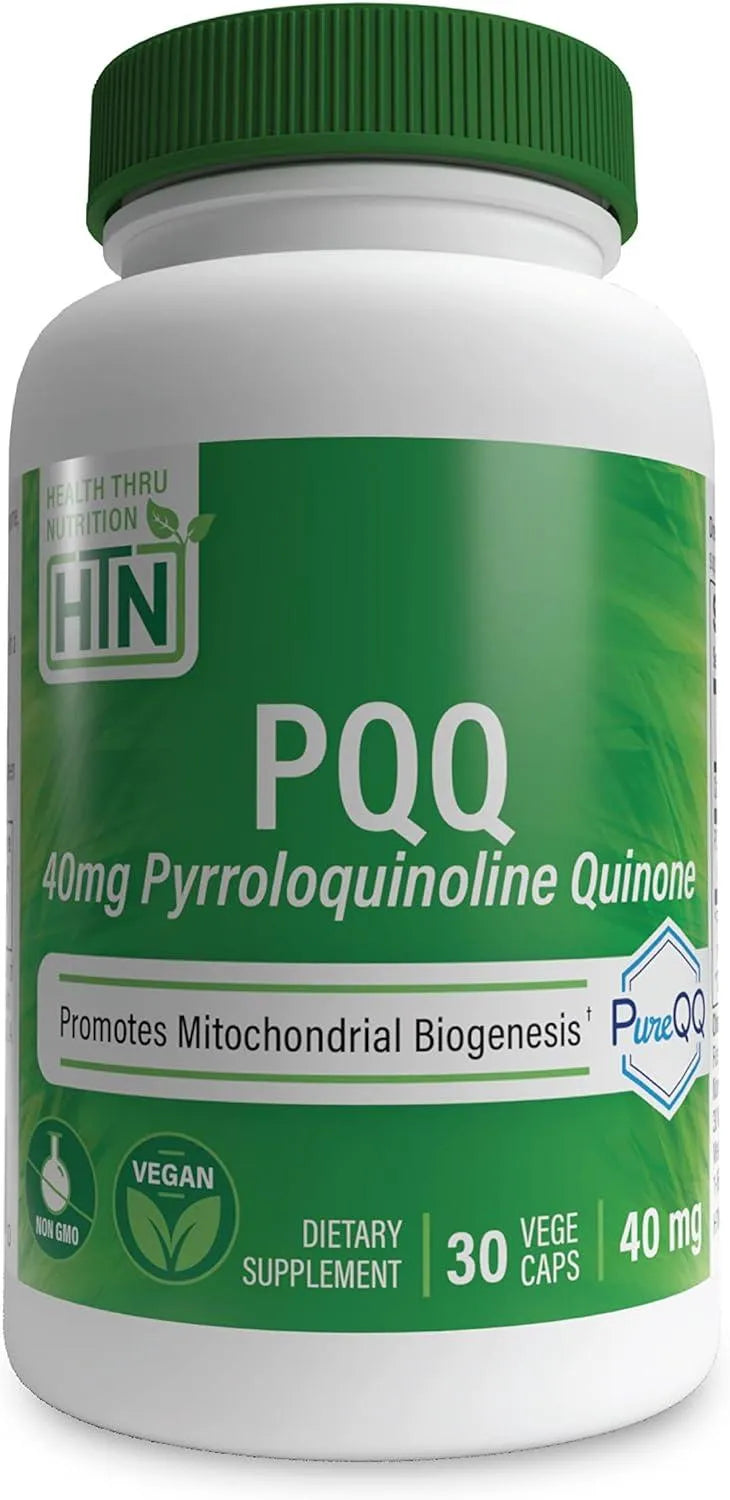 HEALTH THRU NUTRITION - Health Thru Nutrition PQQ 40Mg. Pyrroloquinoline Quinone 30 Capsulas - The Red Vitamin MX - Suplementos Alimenticios - {{ shop.shopifyCountryName }}