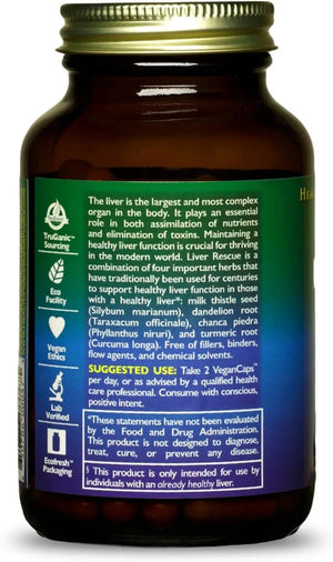 HEALTHFORCE SUPERFOODS - HealthForce SuperFoods Liver Rescue 120 Capsulas - The Red Vitamin MX - Suplementos Alimenticios - {{ shop.shopifyCountryName }}