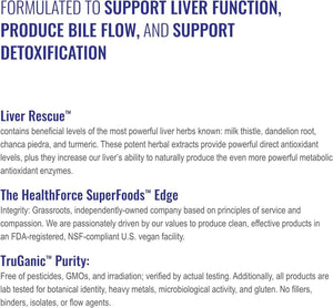 HEALTHFORCE SUPERFOODS - HealthForce SuperFoods Liver Rescue 120 Capsulas - The Red Vitamin MX - Suplementos Alimenticios - {{ shop.shopifyCountryName }}