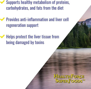 HEALTHFORCE SUPERFOODS - HealthForce SuperFoods Liver Rescue 30 Capsulas - The Red Vitamin MX - Suplementos Alimenticios - {{ shop.shopifyCountryName }}