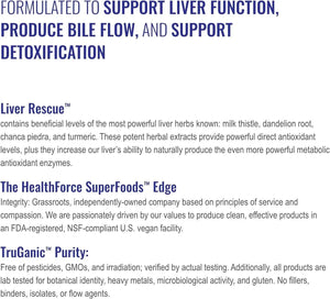 HEALTHFORCE SUPERFOODS - HealthForce SuperFoods Liver Rescue 30 Capsulas - The Red Vitamin MX - Suplementos Alimenticios - {{ shop.shopifyCountryName }}