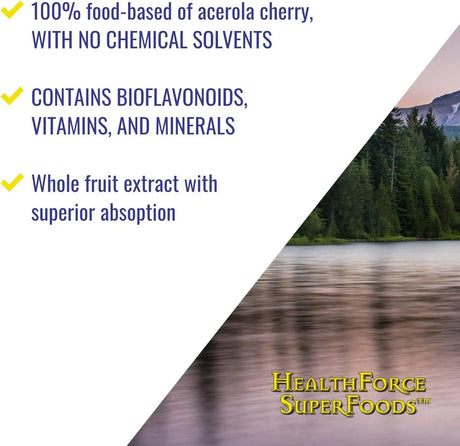 HEALTHFORCE SUPERFOODS - HEALTHFORCE SUPERFOODS Truly Natural Vitamin C 240 Capsulas - The Red Vitamin MX - Suplementos Alimenticios - {{ shop.shopifyCountryName }}