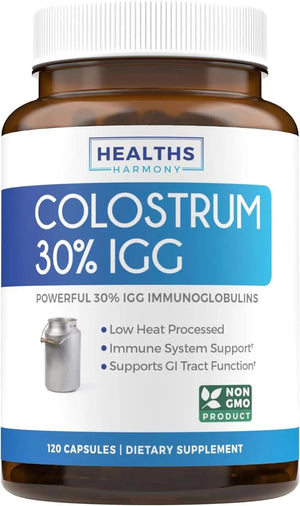 HEALTHS HARMONY - Healths Harmony Colostrum 1,000Mg. 120 Capsulas - The Red Vitamin MX - Suplementos Alimenticios - {{ shop.shopifyCountryName }}