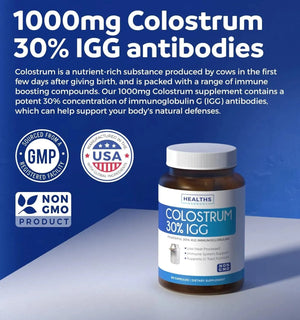 HEALTHS HARMONY - Healths Harmony Colostrum 1,000Mg. 60 Capsulas - The Red Vitamin MX - Suplementos Alimenticios - {{ shop.shopifyCountryName }}