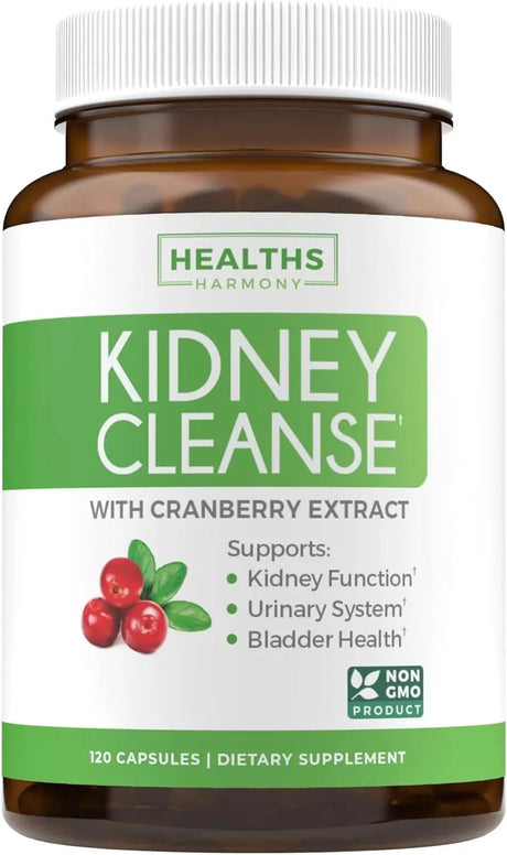 HEALTHS HARMONY - Healths Harmony Kidney Cleanse Detox & Repair 120 Capsulas - The Red Vitamin MX - Suplementos Alimenticios - {{ shop.shopifyCountryName }}
