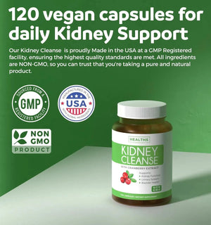 HEALTHS HARMONY - Healths Harmony Kidney Cleanse Detox & Repair 120 Capsulas - The Red Vitamin MX - Suplementos Alimenticios - {{ shop.shopifyCountryName }}
