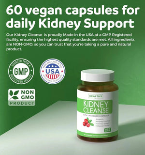 HEALTHS HARMONY - Healths Harmony Kidney Cleanse Detox & Repair 60 Capsulas - The Red Vitamin MX - Suplementos Alimenticios - {{ shop.shopifyCountryName }}