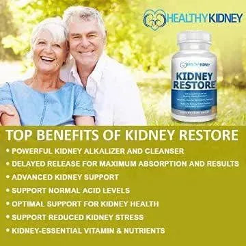 HEALTHY KIDNEY - Healthy Kidney Kidney Restore 60 Capsulas - The Red Vitamin MX - Suplementos Alimenticios - {{ shop.shopifyCountryName }}