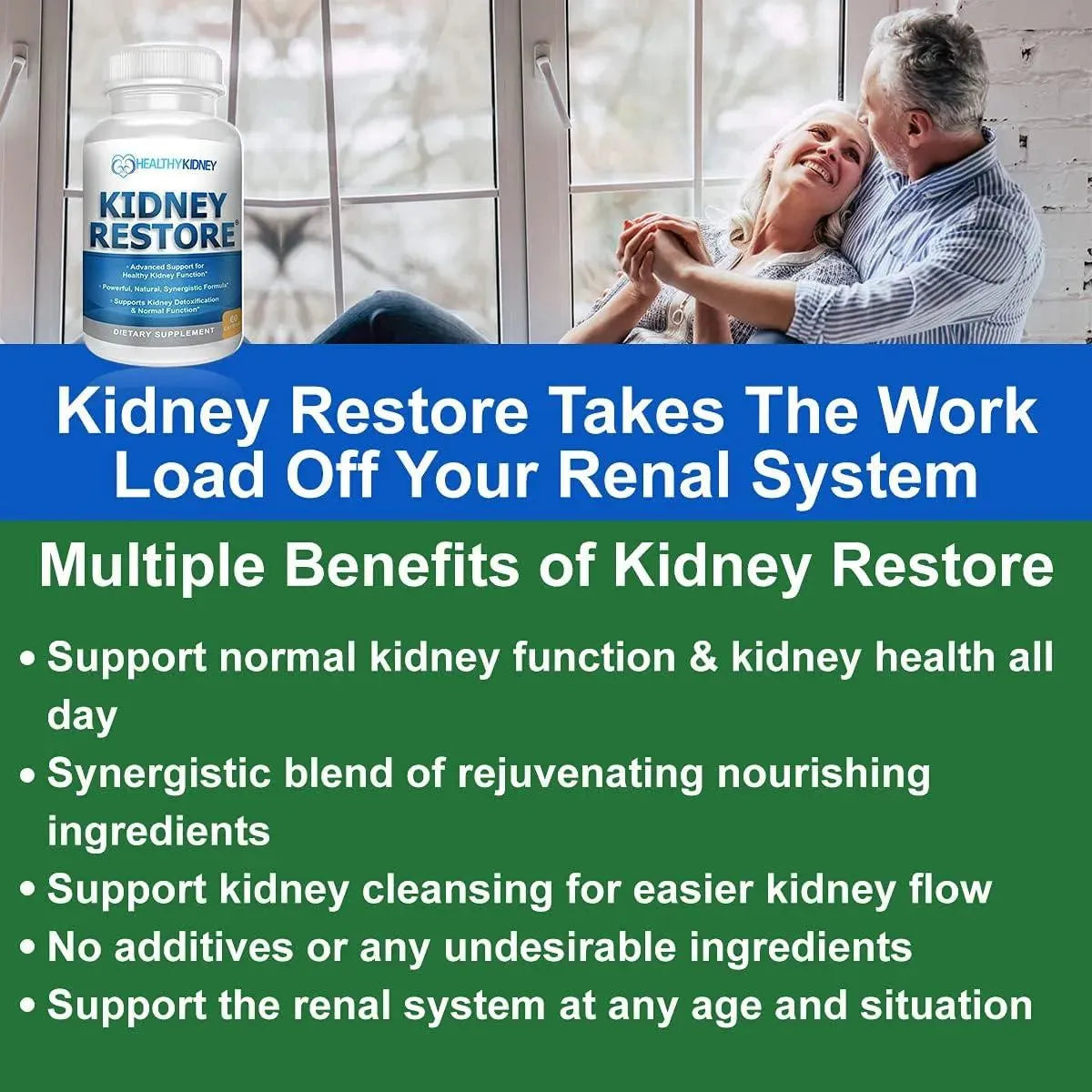 HEALTHY KIDNEY - Healthy Kidney Kidney Restore 60 Capsulas - The Red Vitamin MX - Suplementos Alimenticios - {{ shop.shopifyCountryName }}