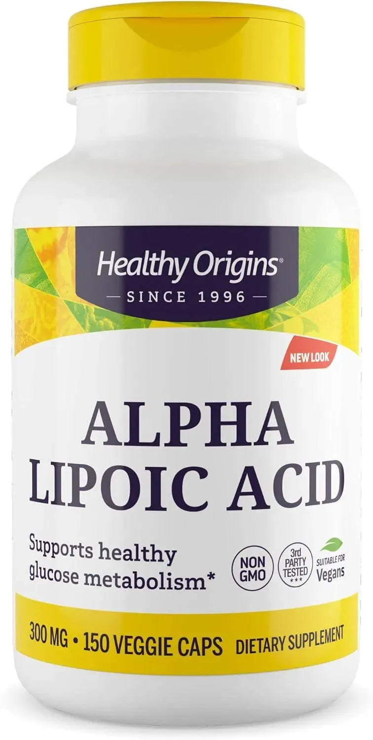 HEALTHY ORIGINS - Healthy Origins Alpha Lipoic Acid 300Mg. 150 Capsulas - The Red Vitamin MX - Suplementos Alimenticios - {{ shop.shopifyCountryName }}