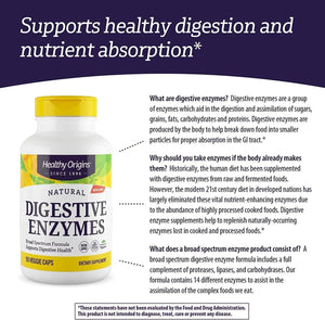 HEALTHY ORIGINS - Healthy Origins Digestive Enzymes 90 Capsulas - The Red Vitamin MX - Suplementos Alimenticios - {{ shop.shopifyCountryName }}