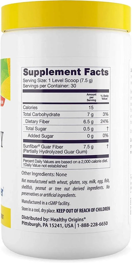 HEALTHY ORIGINS - Healthy Origins Healthy Fiber 225Gr. - The Red Vitamin MX - Suplementos Alimenticios - {{ shop.shopifyCountryName }}