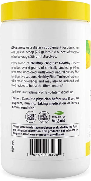 HEALTHY ORIGINS - Healthy Origins Healthy Fiber 225Gr. - The Red Vitamin MX - Suplementos Alimenticios - {{ shop.shopifyCountryName }}
