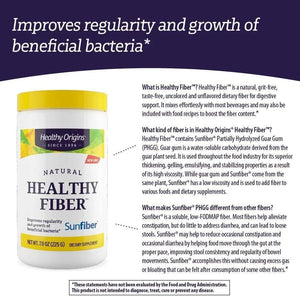 HEALTHY ORIGINS - Healthy Origins Healthy Fiber 225Gr. - The Red Vitamin MX - Suplementos Alimenticios - {{ shop.shopifyCountryName }}