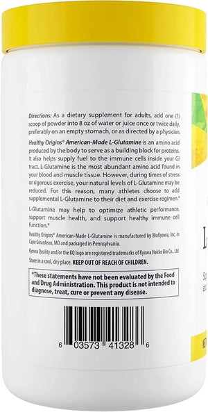 HEALTHY ORIGINS - Healthy Origins L-Glutamine Powder 600Gr. - The Red Vitamin MX - Suplementos Alimenticios - {{ shop.shopifyCountryName }}