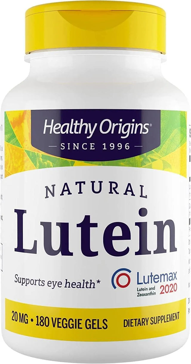 HEALTHY ORIGINS - Healthy Origins Lutein 20Mg. 180 Capsulas Blandas - The Red Vitamin MX - Suplementos Alimenticios - {{ shop.shopifyCountryName }}