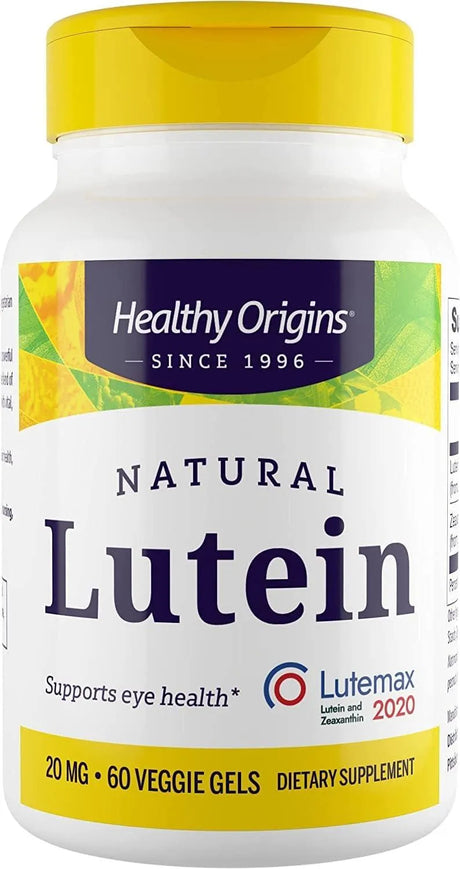 HEALTHY ORIGINS - Healthy Origins Lutein 20Mg. 60 Capsulas Blandas - The Red Vitamin MX - Suplementos Alimenticios - {{ shop.shopifyCountryName }}