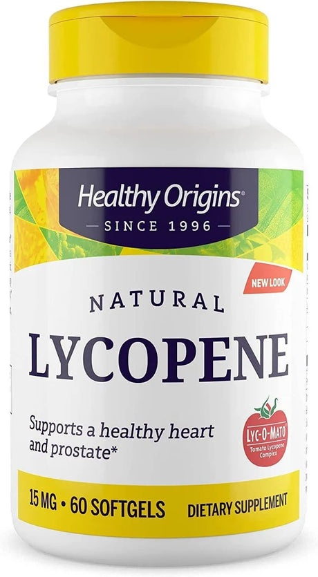 HEALTHY ORIGINS - Healthy Origins Lycopene 15Mg. 60 Capsulas Blandas - The Red Vitamin MX - Suplementos Alimenticios - {{ shop.shopifyCountryName }}