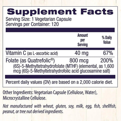 HEALTHY ORIGINS - Healthy Origins Methyl Folate 800mcg 120 Capsulas - The Red Vitamin MX - Suplementos Alimenticios - {{ shop.shopifyCountryName }}