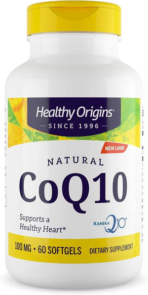 HEALTHY ORIGINS - Healthy Origins Natural CoQ10 100Mg. 60 Capsulas Blandas - The Red Vitamin MX - Suplementos Alimenticios - {{ shop.shopifyCountryName }}