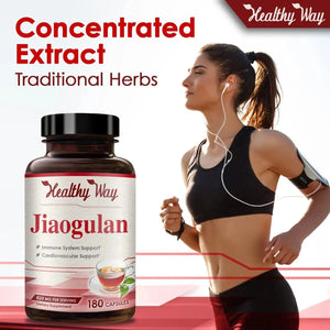 HEALTHY WAY - Healthy Way Pure Jiaogulan 820Mg. 180 Capsulas - The Red Vitamin MX - Suplementos Alimenticios - {{ shop.shopifyCountryName }}