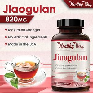 HEALTHY WAY - Healthy Way Pure Jiaogulan 820Mg. 180 Capsulas - The Red Vitamin MX - Suplementos Alimenticios - {{ shop.shopifyCountryName }}