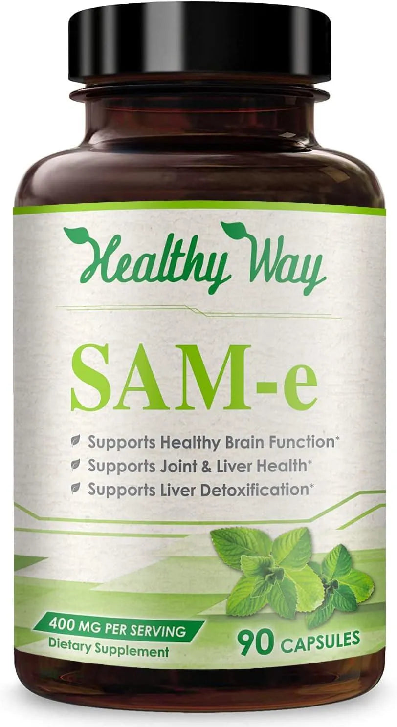 HEALTHY WAY - Healthy Way SAM-e 400Mg. 90 Capsulas - The Red Vitamin MX - Suplementos Alimenticios - {{ shop.shopifyCountryName }}