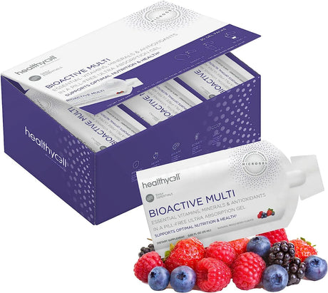 HEALTHYCELL - Healthycell Bioactive Multi for Adults 30 Paquetes de Gel - The Red Vitamin MX - Suplementos Alimenticios - {{ shop.shopifyCountryName }}