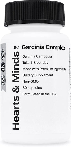 HEARTS & MINDS - Hearts & Minds Garcinia Complex 60 Capsulas - The Red Vitamin MX - Suplementos Alimenticios - {{ shop.shopifyCountryName }}