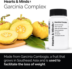 HEARTS & MINDS - Hearts & Minds Garcinia Complex 60 Capsulas - The Red Vitamin MX - Suplementos Alimenticios - {{ shop.shopifyCountryName }}