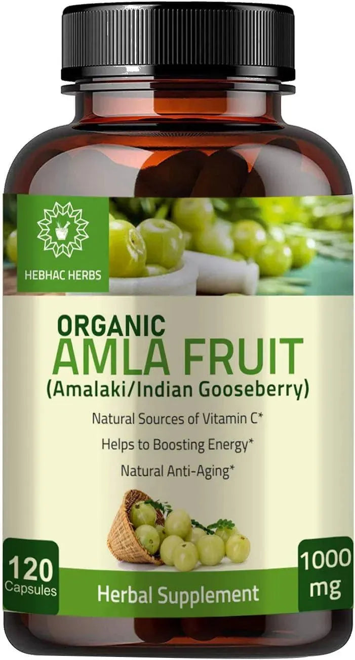 HEBHAC HERBS - Hebhac Herbs Amla 1000Mg. 120 Capsulas - The Red Vitamin MX - Suplementos Alimenticios - {{ shop.shopifyCountryName }}