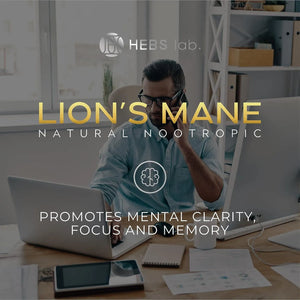 HEBS LAB - HEBS LAB Lions Mane Mushroom Supplement 4 Fl. Oz. - The Red Vitamin MX - Suplementos Alimenticios - {{ shop.shopifyCountryName }}